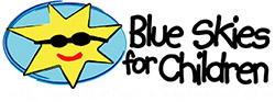 Graphic of the Blue Skies for Children logo