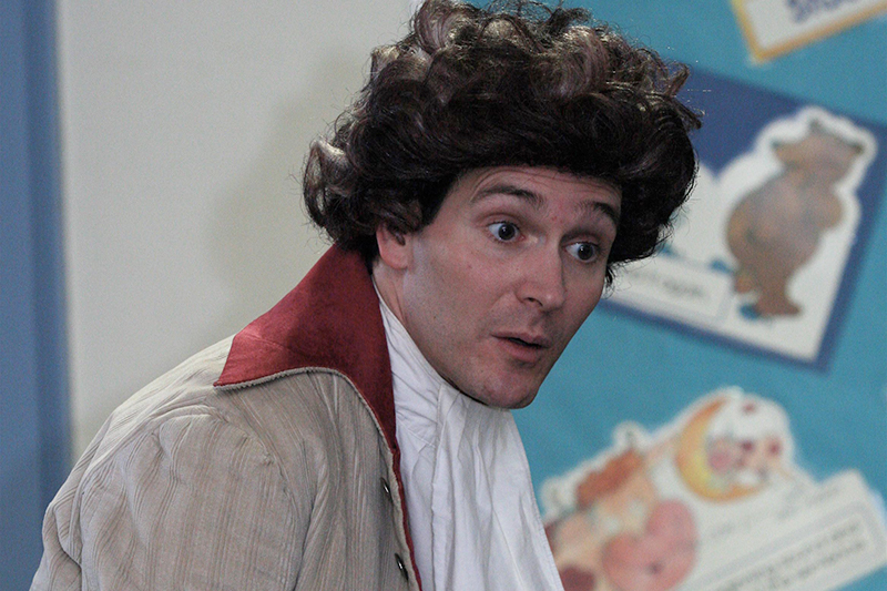 Photo of Grant Donnellan as Mr. Beethoven