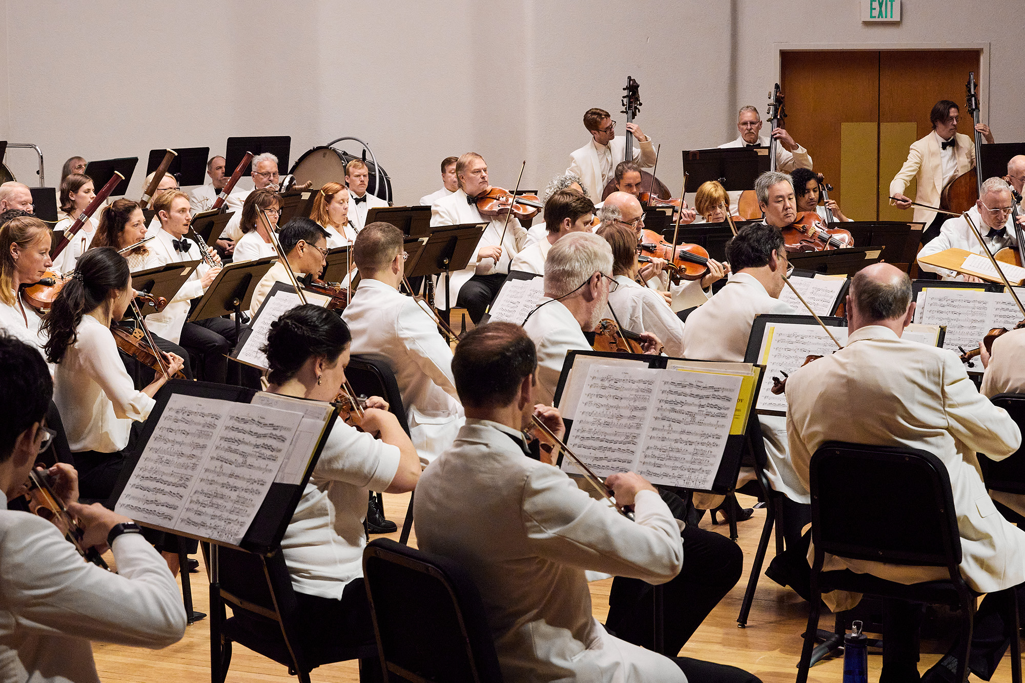 Photo of the Bellingham Festival Orchestra performing.