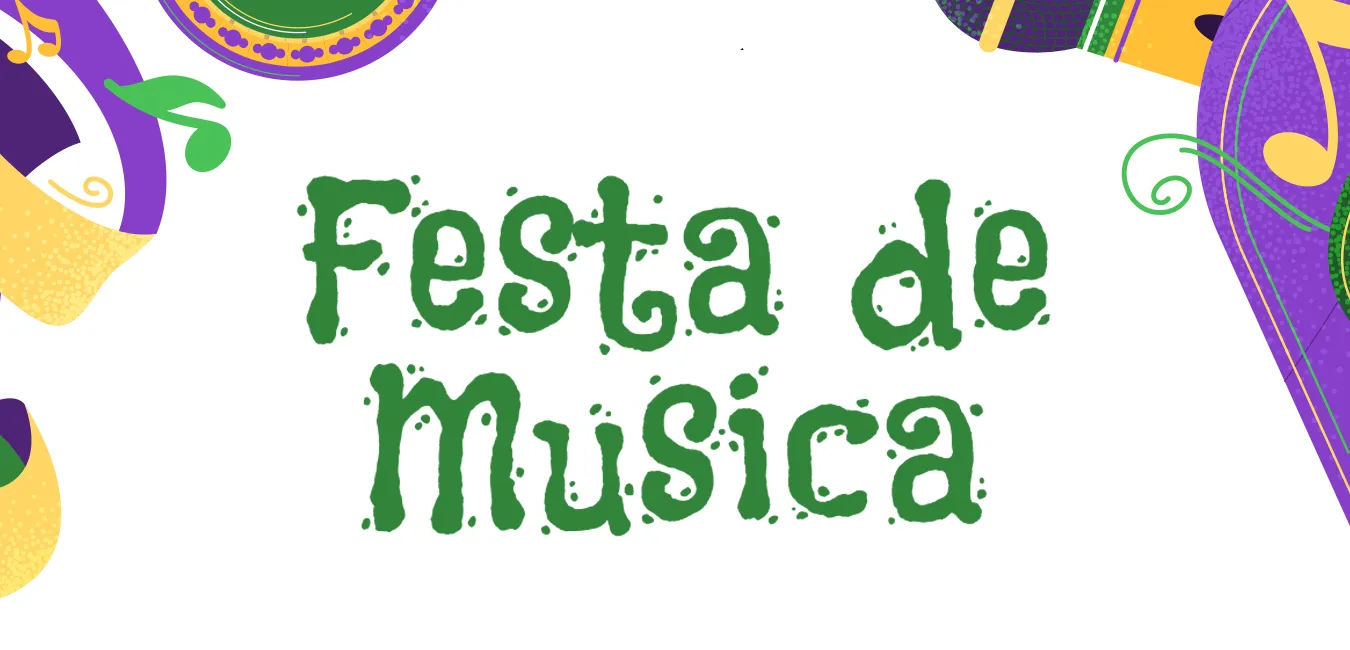 Graphic for Festa de Musica, Benefit Auction.