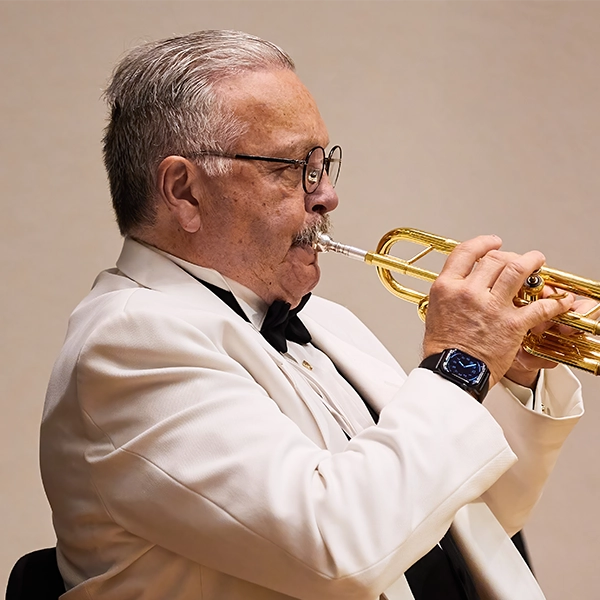 Photo Portrait of Charles Butler, principal trumpet.