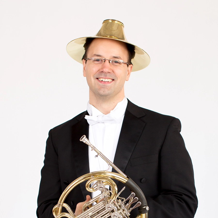 Portrait of David Sullivan, Principal Horn.