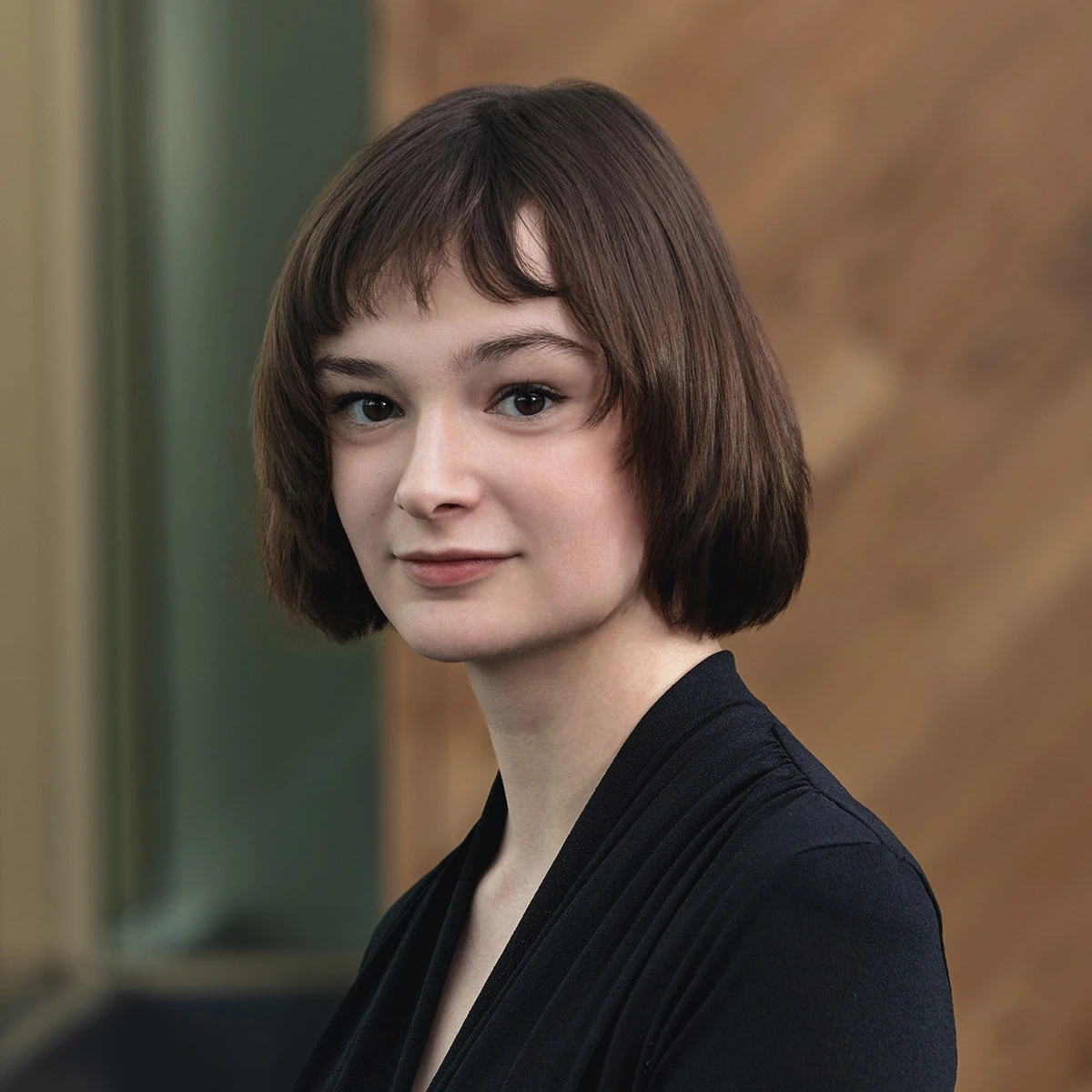 Portrait of Val Conner, violinist.