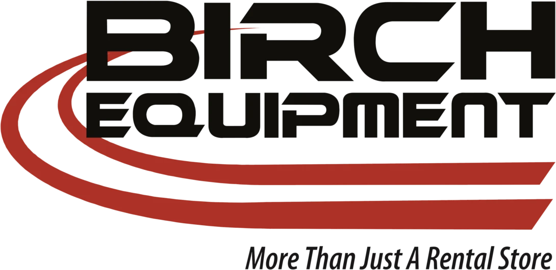 Graphic logo for Birch Equipment Rental.